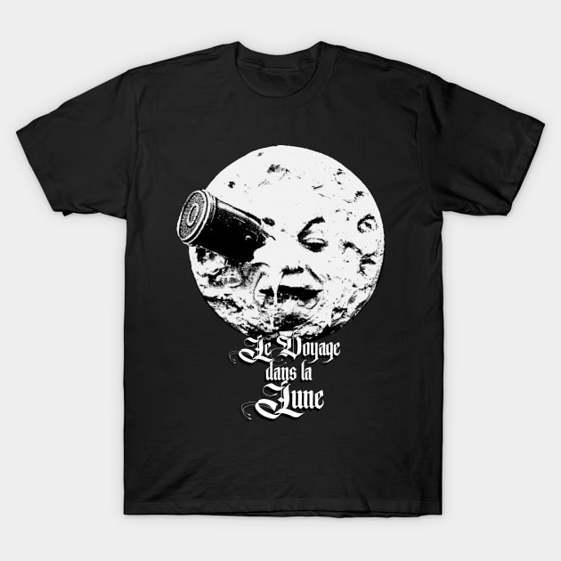 Le Voyage dans la Lune T-Shirt by Hiraeth Tees